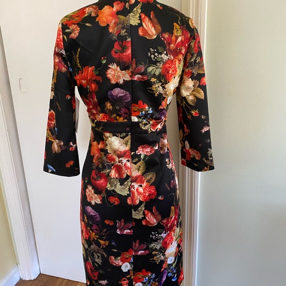 NWT Alexia Admor for Boston Proper Floral Dress S - Picture 2 of 5
